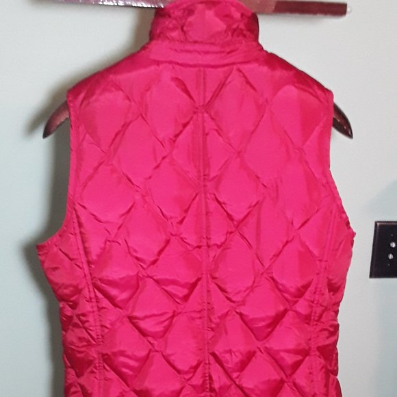 Red Talbots Puffer Vest - Picture 3 of 8